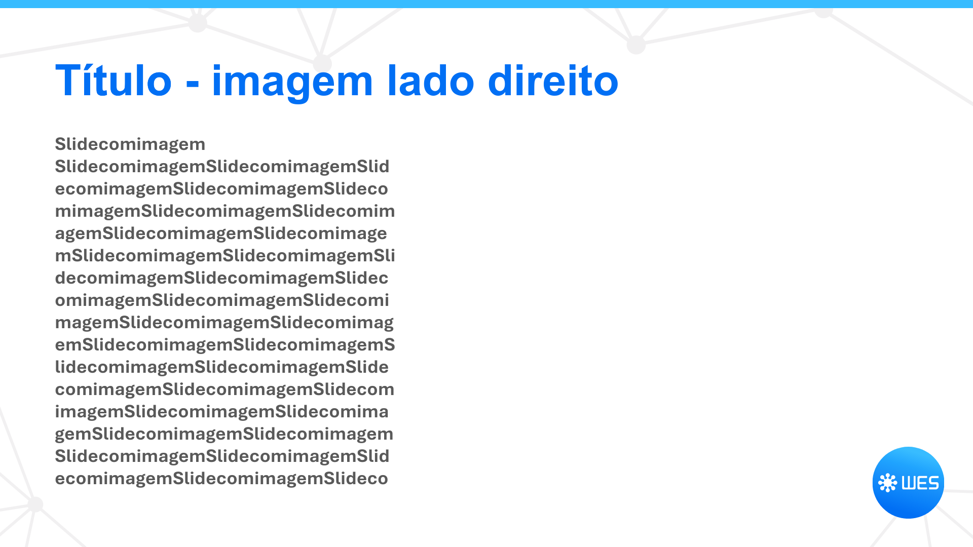 Template Claro - Slide 3